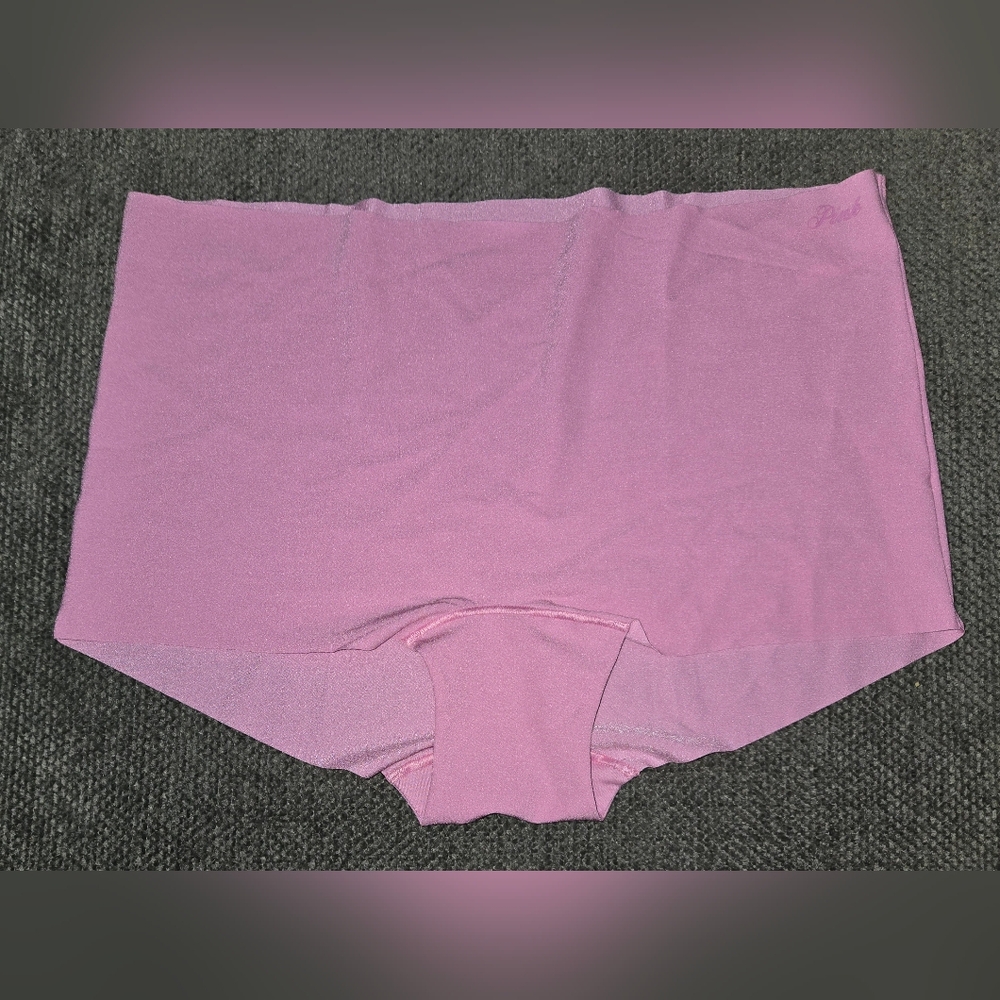 NWT Victoria's Secret No-Show Boyshort/Boxer Pink Panties